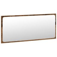 Комплект мебели за баня от 3 части старо дърво инженерно дърво