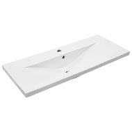 Шкаф за мивка Черен дъб 100 x 39 x 62 см Инженерно дърво