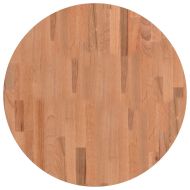 Плот за маса Ø60x2,5 см кръгъл масивен бук