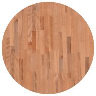 Плот за маса Ø70x2,5 см кръгъл масивен бук