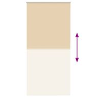 Ролкова щора Blackout Beige 100x210 cm Ширина на плата 95,7 cm