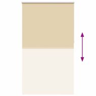 Ролкова щора Blackout Бежова 120x210 cm Ширина на плата 116,6cm