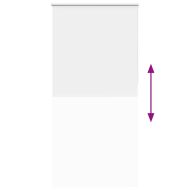 Ролкова щора Blackout бял 105x210 см Ширина на плата 100,7 см