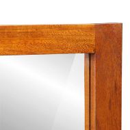 Стенен шкаф Кафяво 40 x 20 x 50 см Масивна акациева дървесина