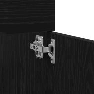 Шкаф за баня Черния дъб 80 x 38,5 x 46 cm Инженерно дърво