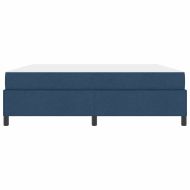 Легло с пружинирана основа Синьо 180 x 200 cm текстил