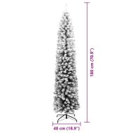 С изкуствено коледно дърво с 300 LED светодиода Зелен 180 cm