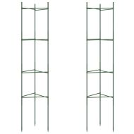 Клетка за домати 2 бр 154 см стомана и PP