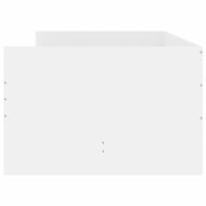 Рамка за легло, с чекмеджета, без матрак, бяла, 90x190 см