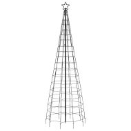 Коледна светеща елха с шипове 570 LED топло бяло 300 см