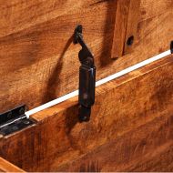 Сандък от необработено мангово дърво