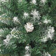 Изкуствена коледна елха със стойка, 120 см, PVC