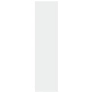 Гардероб, бял, 100x50x200 см, инженерно дърво