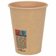 Хартиени чаши за кафе с капачки 1000 бр. 12oz 300ml