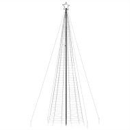 LED коледна елха с шипове 1534 светодиода в топло бяло 500 см