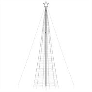 LED коледна елха с шипове 1534 светодиода студено бяло 500 см