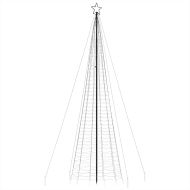 LED коледна елха с шипове 1534 светодиода Цветни 500 см