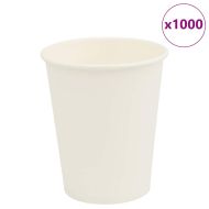 хартиени чаши за кафе 1000 бр. 8oz 200ml White