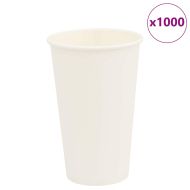хартиени чаши за кафе 1000 бр. 16oz 400ml White