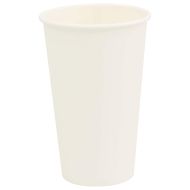 хартиени чаши за кафе 1000 бр. 16oz 400ml White