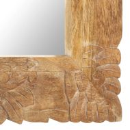 Огледало, 80x50 см, мангово дърво масив