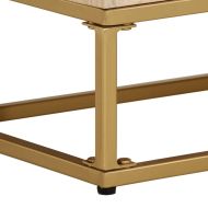 Бюфет, 55x30x76 см, мангово дърво масив и желязо