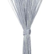 Пердета ресни, 2 бр, светлосиви, 140x250 см