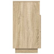 Нощно шкафче с 2 чекмеджета, дъб сонома, 36x36x68 см