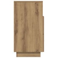 Нощни шкафчета, 2 бр, с 2 чекмеджета, дъб артизан, 36x36x68 см