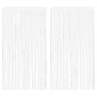 Пердета ресни, 2 бр, 140x250 см, бели