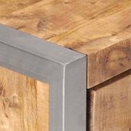 Сайдборд, 60x35x70 см, грубо мангово дърво