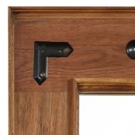 Огледало, акациево дърво масив, 50x80 см