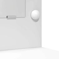 Комплект тоалетно шкафче с чекмедже 2 pcs Бяло 50 x 41 x 135 см