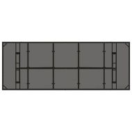 Комплект за хранене в градината 11 pcs Черно Полиратан