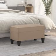 Пейка, капучино, 70x35x41 см, изкуствена кожа