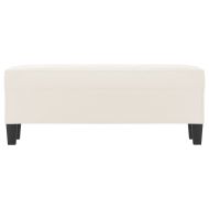 Пейка, бежово, 100x35x41 см, микрофибърен плат