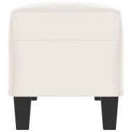 Пейка, бежово, 100x35x41 см, микрофибърен плат