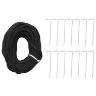 Коледна елха от светлини за флагщок 3000 LED топло бяло 800 см