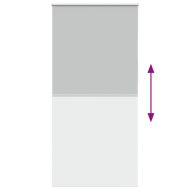 Ролкова щора Blackout Светло сиво 90x210 cm Ширина на плата