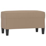 Пейка, капучино, 70x35x41 см, изкуствена кожа