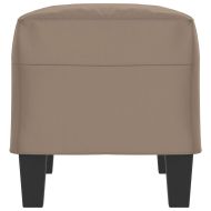 Пейка, таупе, 70x35x41 см, микрофибърен плат