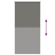 Ролкова щора Blackout Сив 65x130 cm Ширина на плата 60,7 cm