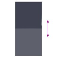 Ролкова щора Blackout морски 70x150 см Ширина на плата 65,7 см