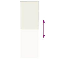 Ролкова щора белезникав 85x230 см Ширина на плата 80,7 см