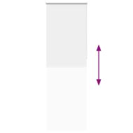 Ролкова щора Blackout бял 85x230 см Ширина на плата 80,7 см