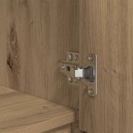 Шкаф с чекмеджета, дъб артизан 55,5x34x119,5 см инженерно дърво