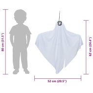 Висящ призрак за Хелоуин 3 pcs Бяло Полиестер