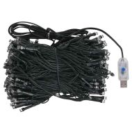 Изкуствена осветена коледна елха с топки, 120 см, 230 клонки