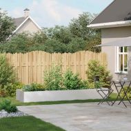 Кашпа, 280x80x40 см, неръждаема стомана