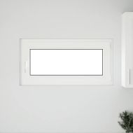 Прозорец за мазе "RISOR" 100x50 см Отварящо-отваряем DIN десен антрацит